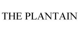 THE PLANTAIN trademark