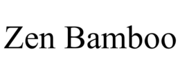 ZEN BAMBOO trademark