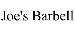 JOE'S BARBELL trademark