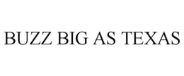 BUZZ BIG AS TEXAS trademark