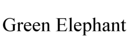 GREEN ELEPHANT trademark