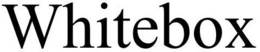WHITEBOX trademark