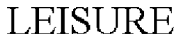 LEISURE trademark