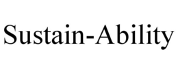 SUSTAIN-ABILITY trademark