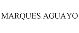 MARQUES AGUAYO trademark