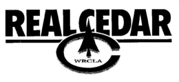 REAL CEDAR WRCLA trademark