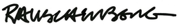RAUSCHENBERG trademark