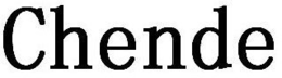 CHENDE trademark