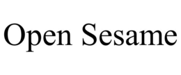 OPEN SESAME trademark