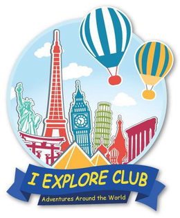 I EXPLORE CLUB ADVENTURES AROUND THE WORLD trademark
