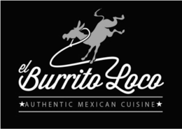 EL BURRITO LOCO AUTHENTIC MEXICAN CUISINE trademark