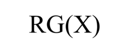 RG(X) trademark