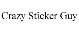 CRAZY STICKER GUY trademark