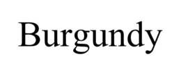 BURGUNDY trademark