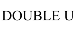 DOUBLE U trademark