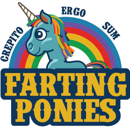 FARTING PONIES CREPITO ERGO SUM trademark