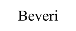 BEVERI trademark