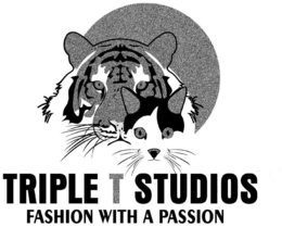 TRIPLE T STUDIOS FASHION WITH A PASSION trademark