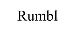RUMBL trademark