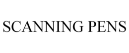 SCANNING PENS trademark