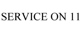 SERVICE ON 11 trademark