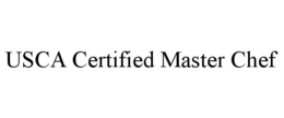 USCA CERTIFIED MASTER CHEF trademark