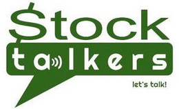 STOCK TALKERS LET'S TALK! trademark