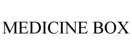 MEDICINE BOX trademark