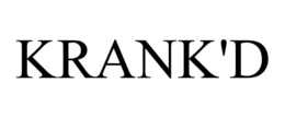 KRANK'D trademark