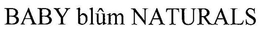 BABY BLUM NATURALS trademark