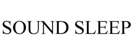 SOUND SLEEP trademark