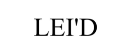 LEI'D trademark