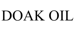 DOAK OIL trademark
