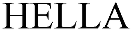 HELLA trademark