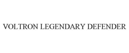 VOLTRON LEGENDARY DEFENDER trademark