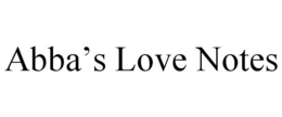 ABBA'S LOVE NOTES trademark