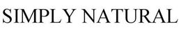 SIMPLY NATURAL trademark