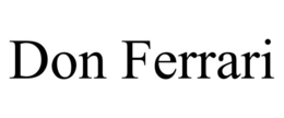 DON FERRARI trademark