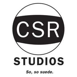 CSR STUDIOS - SO, SO SUEDE. trademark