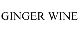 GINGER WINE trademark