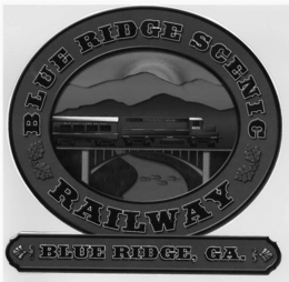 BLUE RIDGE SCENIC RAILWAY BLUE RIDGE, GA. trademark