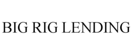BIG RIG LENDING trademark