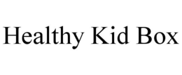 HEALTHY KID BOX trademark