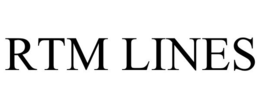RTM LINES trademark