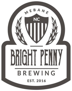MEBANE NC BRIGHT PENNY BREWING EST. 2016 trademark