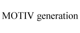 MOTIV GENERATION trademark