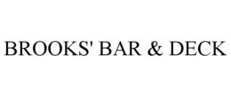 BROOKS' BAR & DECK trademark