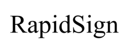 RAPIDSIGN trademark
