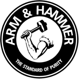 ARM & HAMMER THE STANDARD OF PURITY trademark
