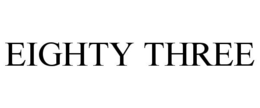 EIGHTY THREE trademark